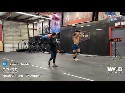 2022 CrossFit Games Quarterfinals #1 | Noah Ohlsen