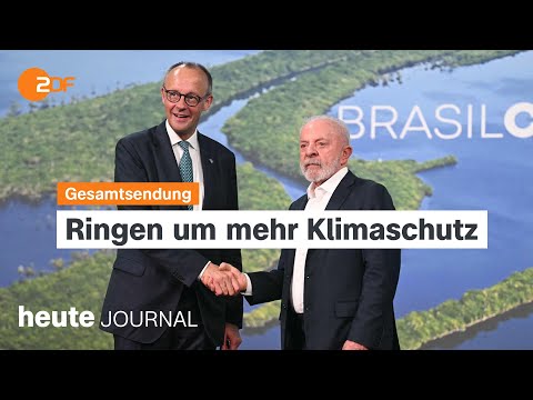 heute journal vom 07.11.2025 Weltklimakonferenz, US-Shutdown, Goethes Erbe in Weimar