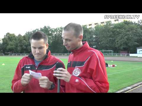 Dennis Nickel und Sebastian Elsner (beide NSF Gropiusstadt) tippen den 2. Spieltag der Kreisliga A