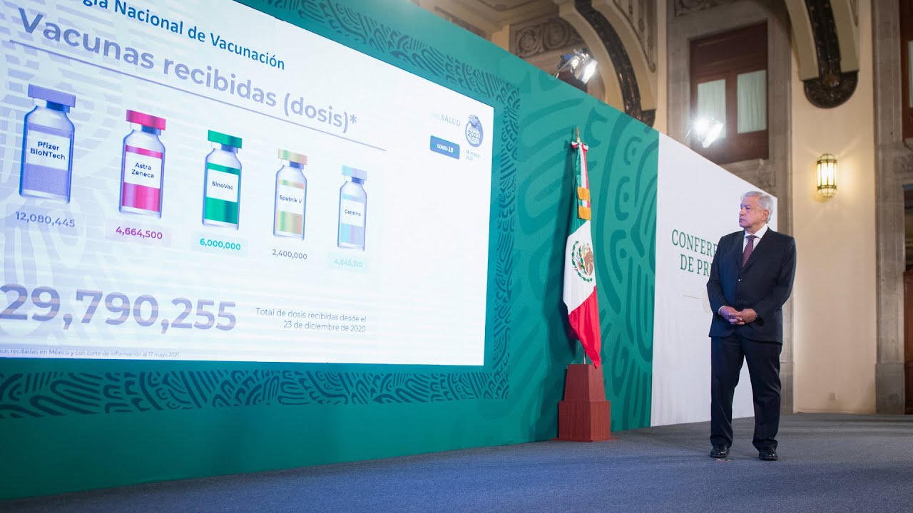 Mañanera de AMLO del 18 de mayo de 2021