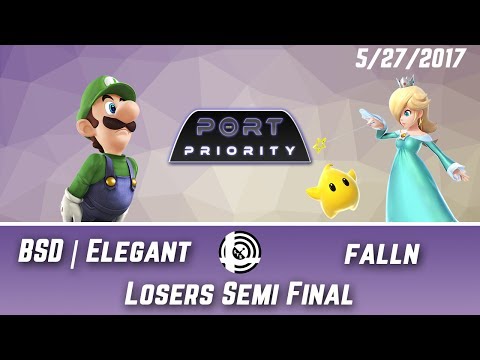 Port Priority - BSD | Elegant (Luigi)  Vs. falln (Rosalina) - Losers Semi Final