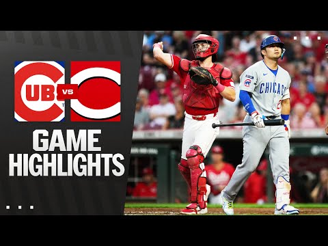 Cubs vs. Reds Game Highlights (9/18/25) | MLB Highlights