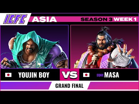 Youjin Boy (Marduk) vs Masa (Ganryu) ICFC Asia: Season 3 Week 1 - Grand Final