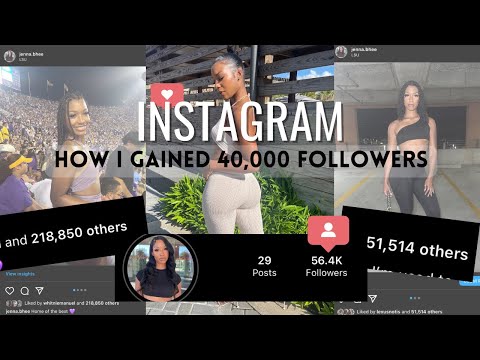 , title : 'INSTAGRAM Influencer | How I gained 40,000 followers | Tips on becoming a Instagram Influencer 2023'