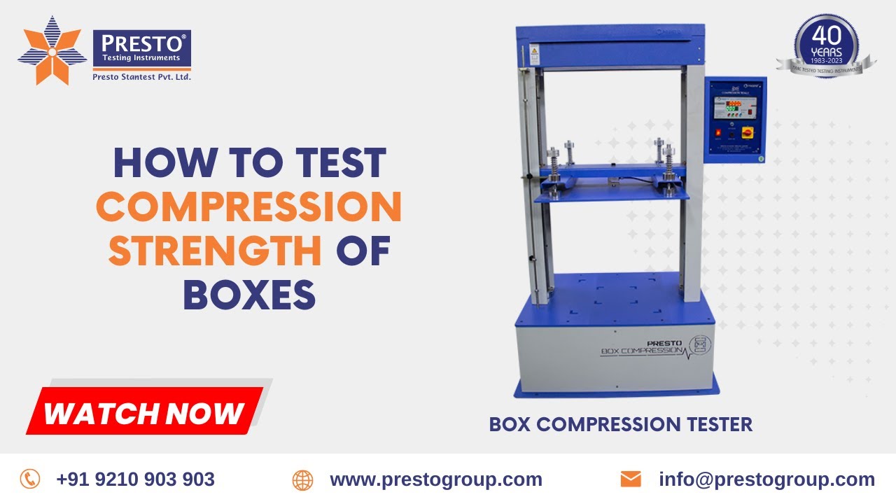 HOW TO TEST COMPRESSION STRENGTH OF BOXES