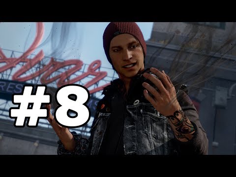 Infamous Second Son Walkthrough Part 8 - No Commentary Playthrough (PS4)
