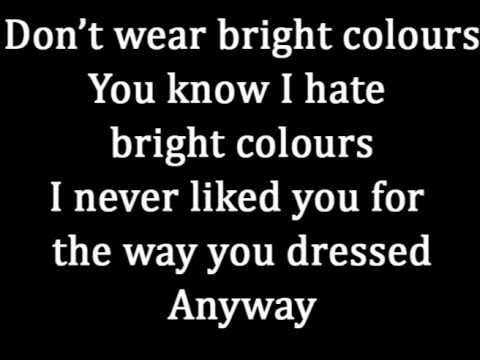 Franz Ferdinand - Goodbye lovers & friends (lyrics)