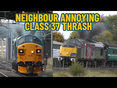 Class 37's - WARNING 40 minutes of neighbour annoying thrash!