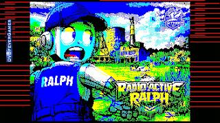 RADIOACTIVE RALPH (Manic Miner-style platformer) - 48K/128K ZX Spectrum 2026 game! - DVDfeverGames