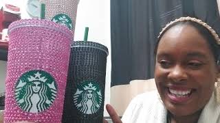 Starbucks Custom Rhinestone Cold Cups