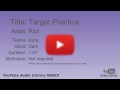 Target Practice Riot Rock Dark YouTube Audio Library BGM