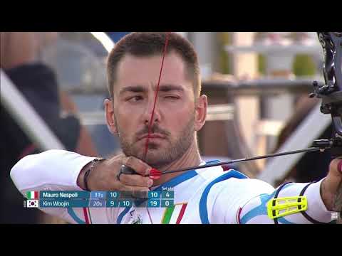 Mauro Nespoli v Kim Woojin -  Moscow 2019