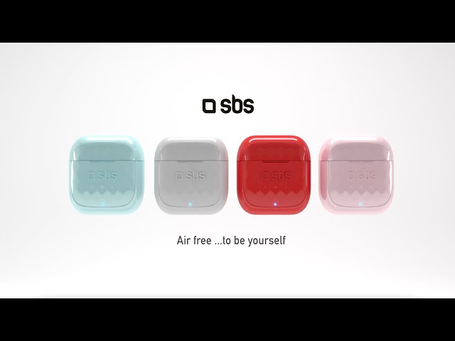 SBS Tws Air Free Auriculares Sem Fios Brancos video