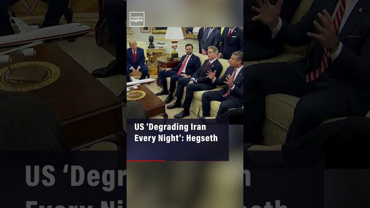 Video | US ‘Degrading Iran Every Night’: Hegseth