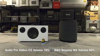 Audio Pro Addon C5 vs B&O Beoplay M5