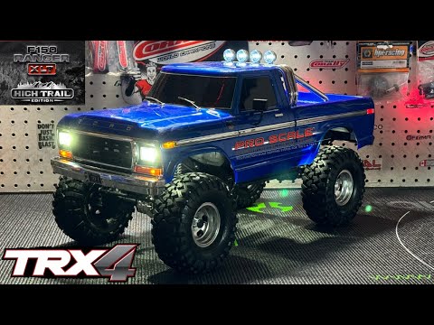 Traxxas TRX4 High Trail - Pro Scale Light Kit Installed