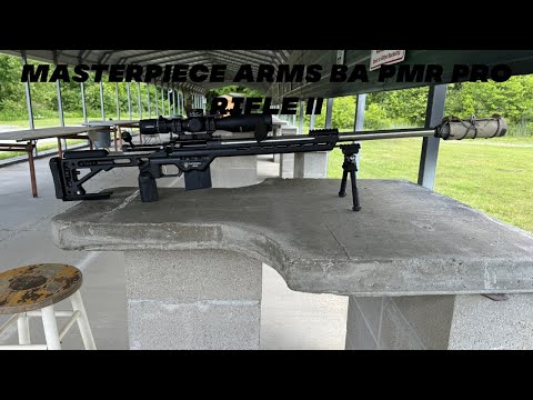 Masterpiece Arms BA PMR Pro Rifle II - 6mm Creedmoor to 600yds