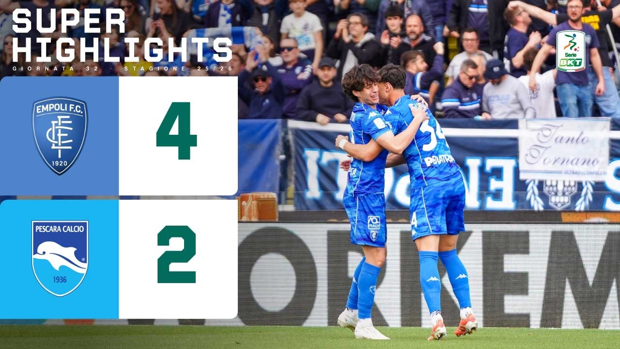 Empoli vs Pescara Highlights