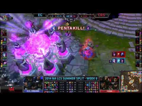 EG Altec Jinx Pentakill - EG vs Crs