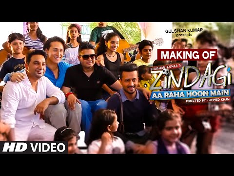 Making of 'Zindagi Aa Raha Hoon Main' VIDEO Song | Atif Aslam, Tiger Shroff