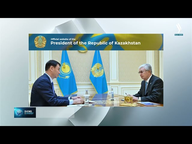 Қасым-Жомарт Тоқаев Алматы қаласының әкімі Дархан Сатыбалдыны қабылдады