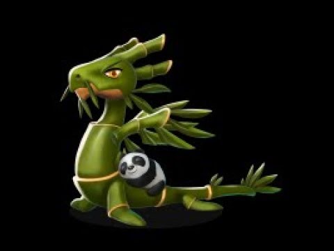 Dragon Mania Legends Bamboo Dragon fully grown Divine New Year Chapter 2 Event