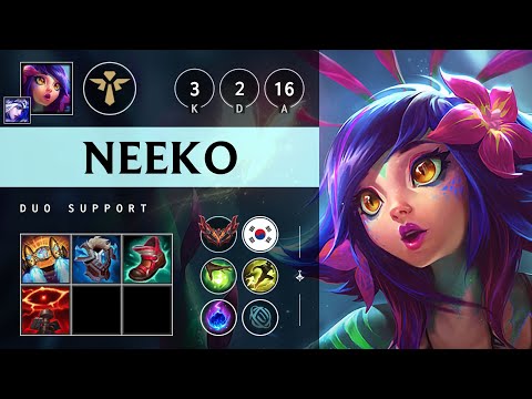 Neeko Support vs Senna - KR Grandmaster Patch 25.21