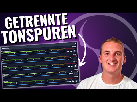 Getrennte Tonspuren in OBS Studio I 2023 (German)