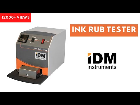 Ink Rub Tester