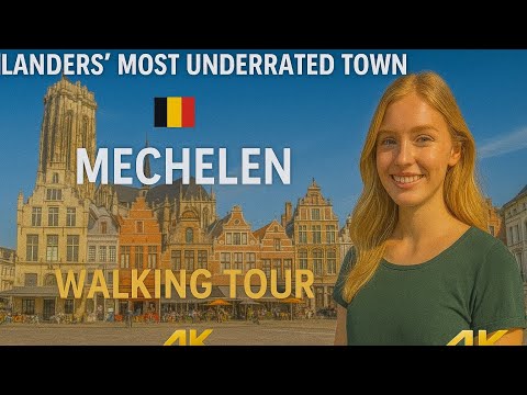 Mechelen Belgium Walking Tour 4K 🇧🇪 Flaunder’s Most Underrated Town #marveler