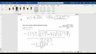 Algebra 1 final review #1