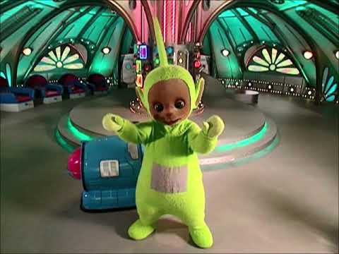 Teletubbies - Dipsy Dances In The House and The Noo Noo Interrupts Him