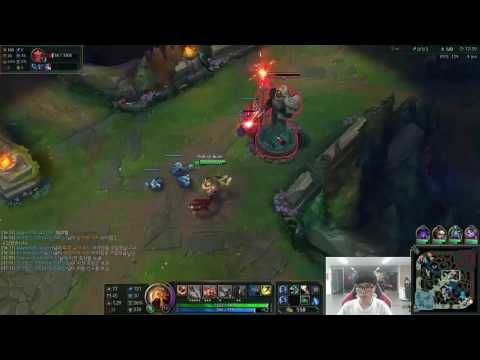 SKT T1 Faker Stream   Azir vs Viktor   MID 4