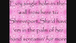 Reba McEntire~Pink Guitar Lyrics