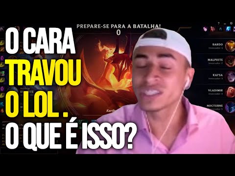 Mucalol e o Zac que travou o lol