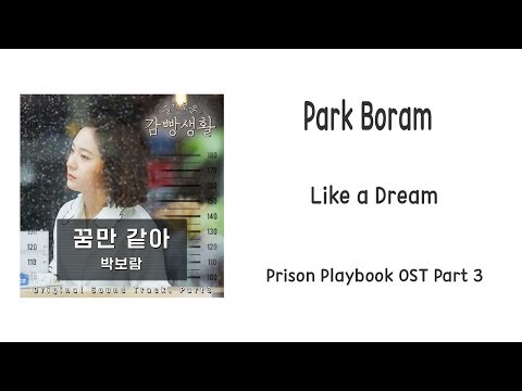 [LYRIC] Park Boram – Like a Dream (Prison Playbook OST Part 3) [Han-Rom-Eng]