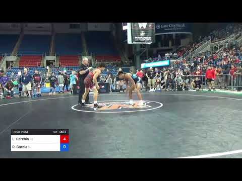 160 Lbs Semifinal - Louie Cerchio, New Jersey Vs Roman Garcia, Florida 46af