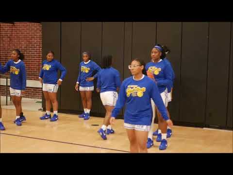 Sophie b Wright vs G w Carver girls basketball game pre game promo 2025 