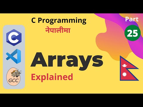 Arrays | C Programming Tutorials in Nepali #25