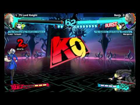 Persona 4 Arena Ultimax @ TSB Blazgreen 1.1 - Part 1 [720p/60fps]