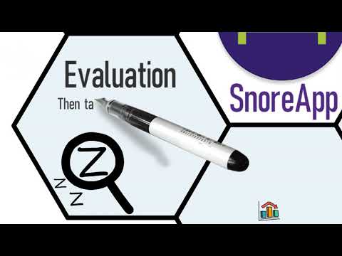 SnoreApp: snoring detection Video