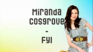 Miranda Cosgrove   FYI HQ + lyrics
