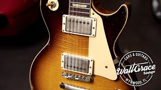 Video thumbnail for Gibson Custom Shop 1959 Les Paul Ultra Heavy Aged - Kindred Burst - Best Les Paul being made? by Walt Grace Vintage Guitars
