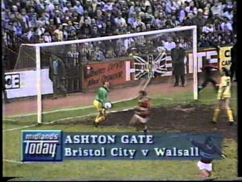 Bristol City v Walsall Play off final 1st leg 1988