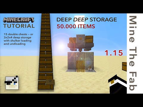 Deep storage - 50.000 items in a 3x2x4 space