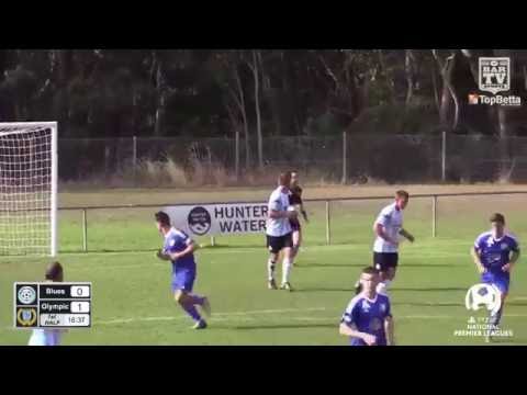 2016 NNSWF NPL Round 18 Highlights - Charlestown City Blues v Hamilton Olympic