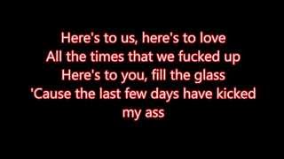 Halestorm - Here&#39;s To Us (Lyrics)