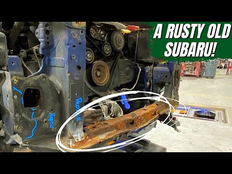 A Rusty Old Subaru!