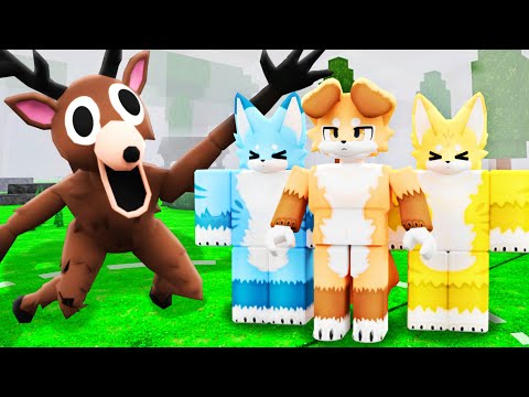 I Joined a FURRY ONLY TEAM in 99 Nights In The Forest!