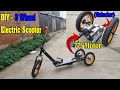 Build A 3 Wheel Electric Scooter Using Dual 775 Motor
